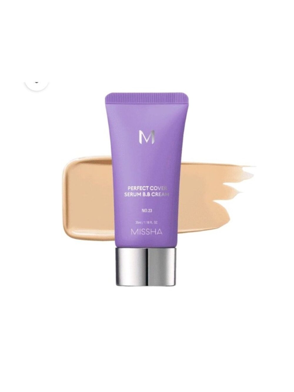 Missha M Perfect Cover Serum BB Cream #23 Natural Beige 35ML 1.18 oz Make Up